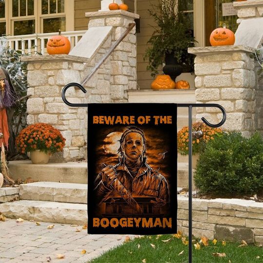 Discover Myers Beware Of The Boogeyman Garden Flag