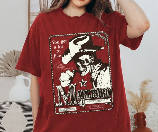 Discover Vintage Marlboro Wild West Shirt, Cowboy Killers Shirt