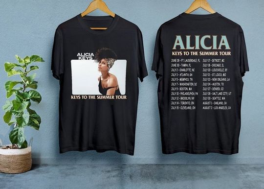 Discover Alicia Keys 2023 So Happy It Hurts Tour T-Shirt, Alicia Keys Tour Shirt