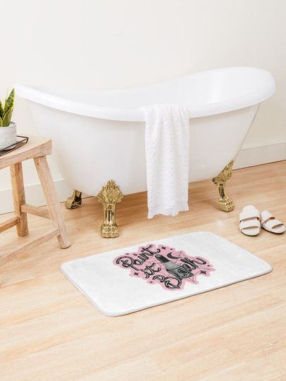 Discover Paint it black | Bath Mat