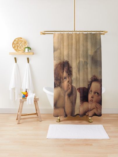 Discover THE SISTINE MADONNA (detail) - RAPHAEL | Shower Curtain