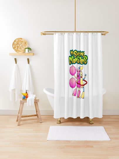 Discover PomPom & Hoola | Shower Curtain