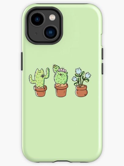 Discover Cat cactus  | iPhone Case
