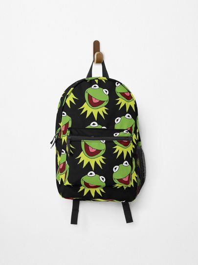 Discover K the frog pattern | Backpack