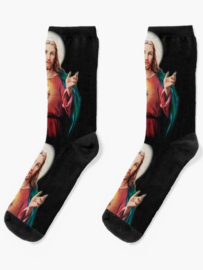 Discover jesus christ saviour | Socks