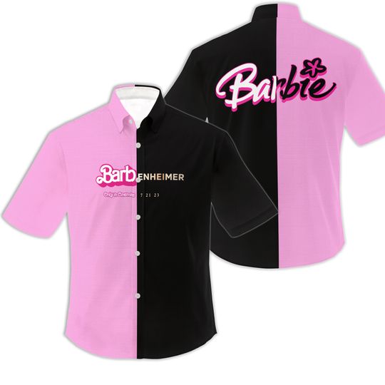 Discover Barbenheimer Barbie Movie Oppenheimer Hawaii Shirt