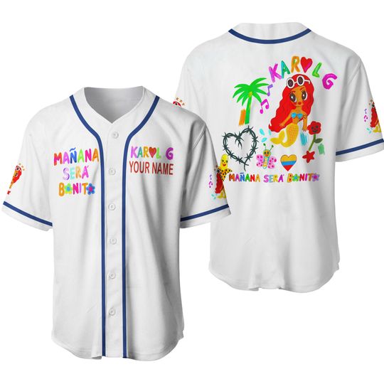 Discover Karol G La Bichota Baseball Jersey