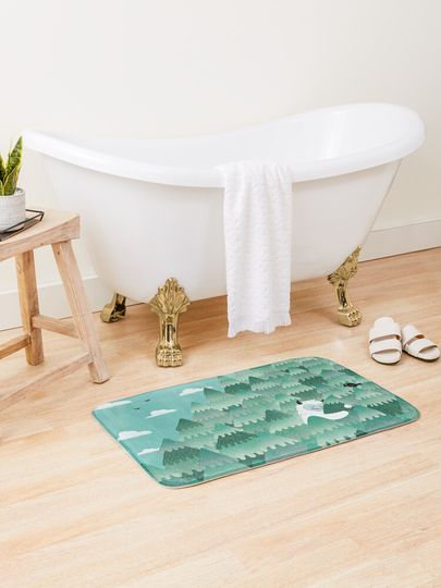 Discover Tree Hugger (Spring & Summer version) | Bath Mat