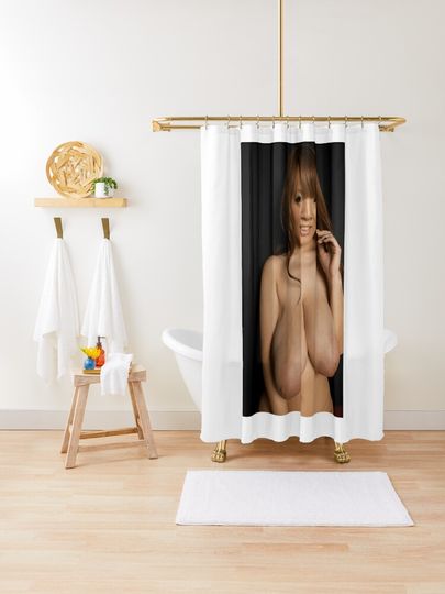 Discover Hitomi Tanaka 9 | Shower Curtain