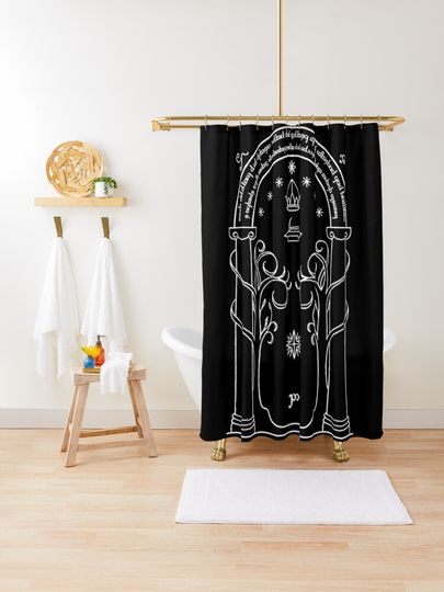 Discover Moon Gate | Shower Curtain