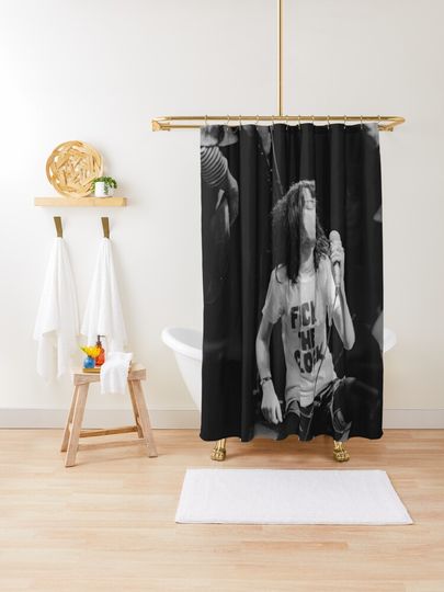 Discover patti smith on new year&apos;s eve, 1978 | Shower Curtain