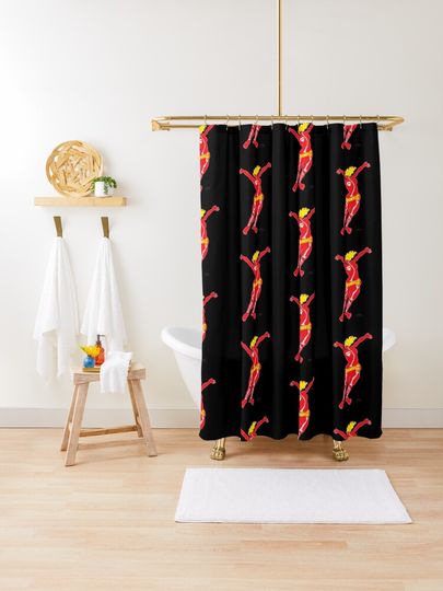 Discover Heartbone - neon | Shower Curtain