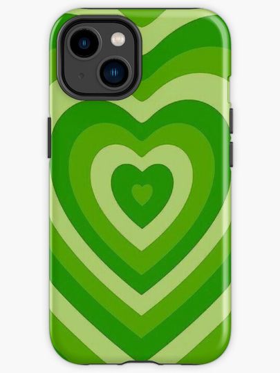 Discover Green hearts  | iPhone Case