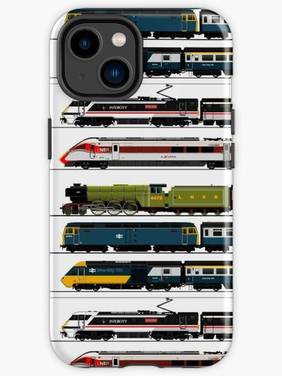 Discover British Locomotives | iPhone Case