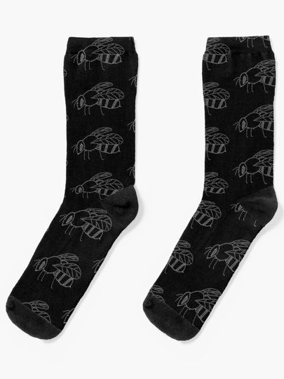 Discover Bee by _cg_photos | Socks