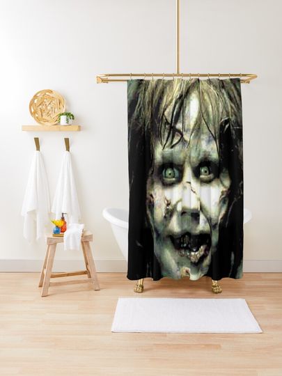 Discover The Exorcist Horror Movie | Shower Curtain