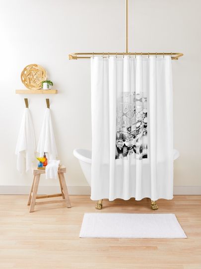 Discover Dynamic composition | Shower Curtain