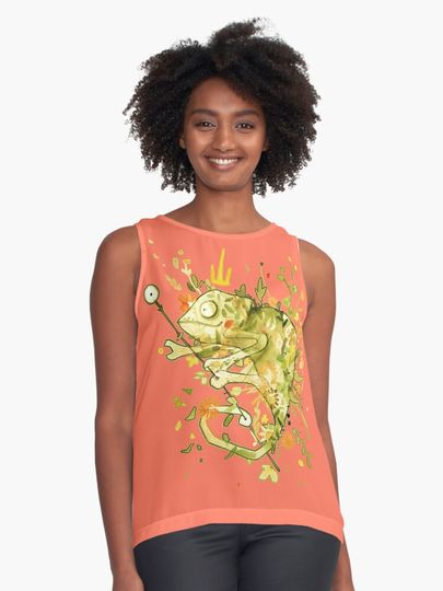 Discover Rey del camuflaje | Sleeveless Top