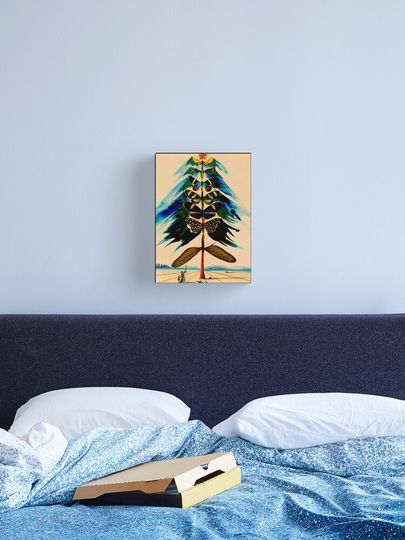 Discover BUTTERFLY TREE : Vintage Abstract Print | Canvas Print