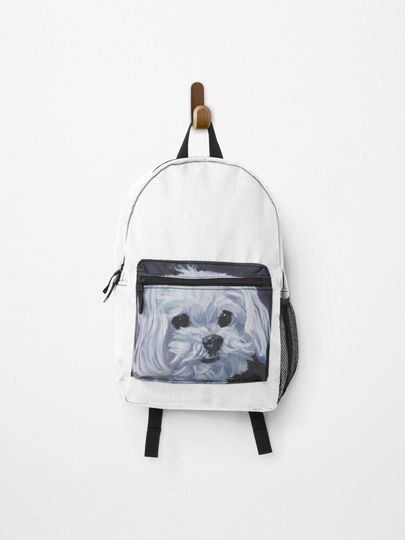 Discover Maltese Fine Art Painting | Backpack