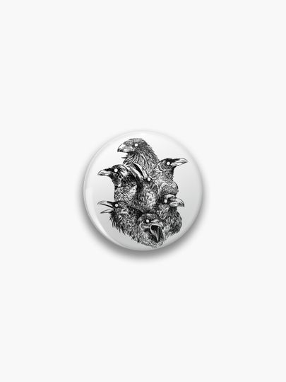 Discover Raven pattern 2 | Pin