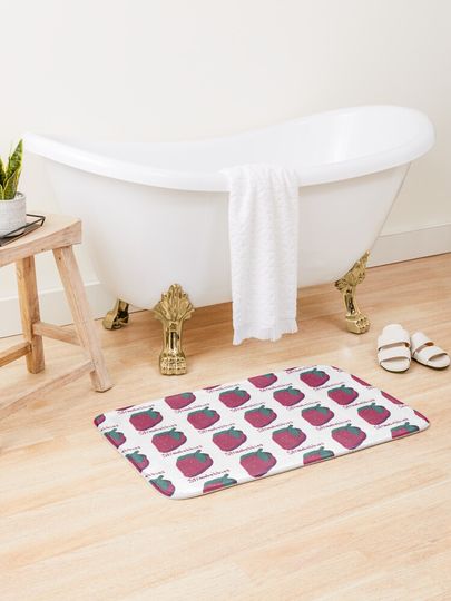 Discover Strawbebbies | Bath Mat