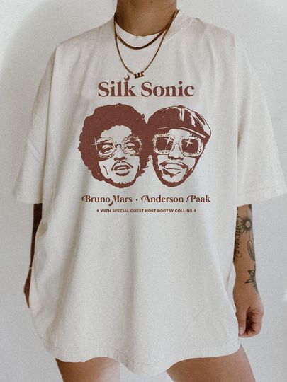 Discover Vintage Bruno Mars planet 2023 Unisex Tee
