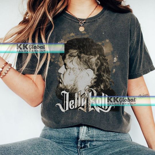 Discover Jelly Roll Concert 2023 Tour, 2023 Jelly Roll Tour tshirt