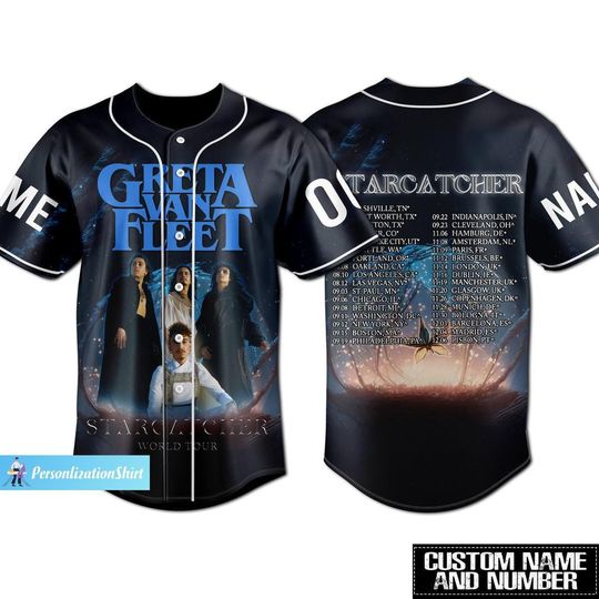Discover Greta Van Fleet Jersey, Greta Van Fleet Baseball Jersey