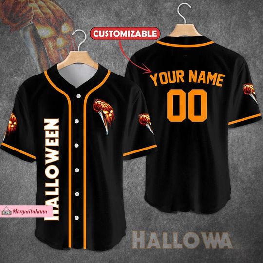 Discover Halloween Baseball Jersey, Halloween Jersey