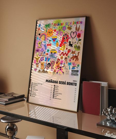 Discover KAROL G - Maana Ser Bonito  Album Cover Poster