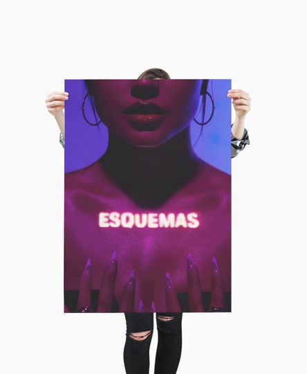 Discover Becky G - Esquemas / Premium Matte vertical poster