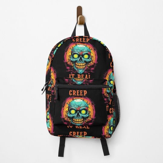Discover Creep It Real : Ghost of Disapproval - Haunting Whispers of Dissent. Backpack