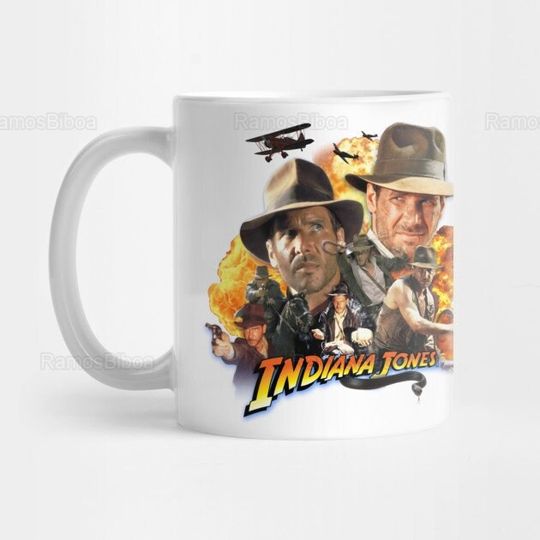 Discover Indiana Jones Mug, Insulated Coffee Mug, Indiana Jones Ceramic Mug, Indiana Jones Cup