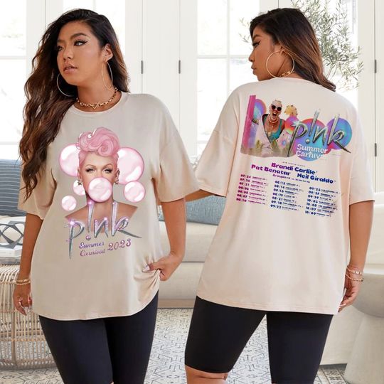 Discover P!nk Summer Carnival 2023, Trustfall Album Tee