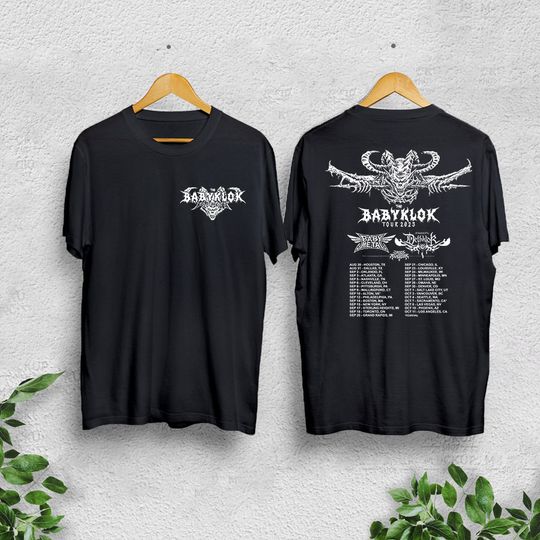 Discover Dethklok Babyklok Tour 2023 Shirt, Dethklok Band Fan Shirt