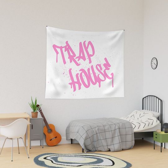Discover Trap House Graffiti  Tapestry