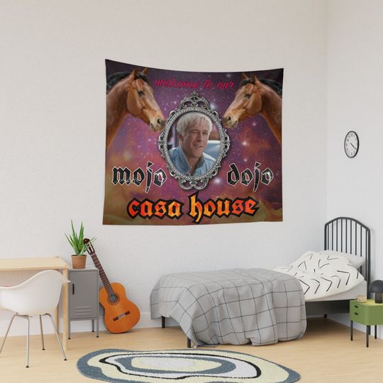 Discover welcome to the mojo dojo casa house Tapestry