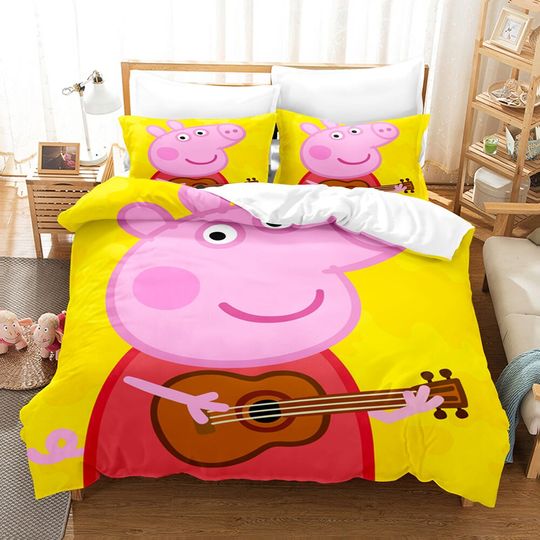 Discover 3D Printed Family Pig Bedding Set