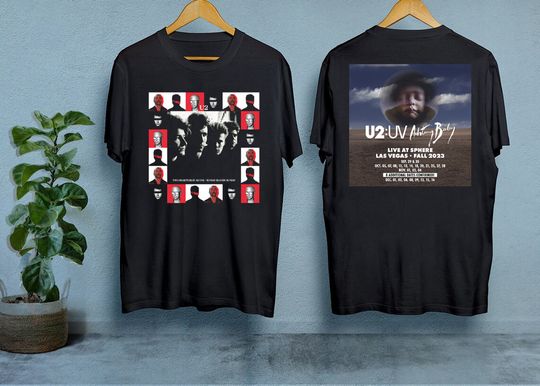 Discover Achtung Baby Live At Sphere U2 Band Shirt