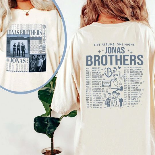 Discover Jonas Brothers Waffle House T-Shirt, Jonas Brothers 2023