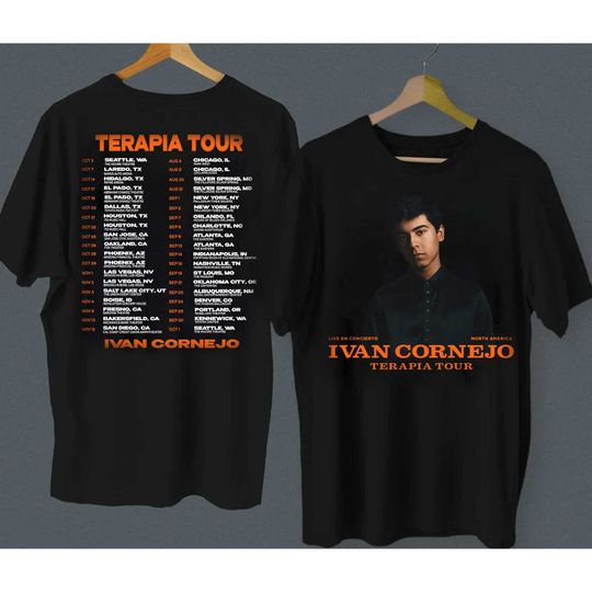 Discover Ivan Cornejo Terapia 2023 Tour Shirt, Ivan Cornejo Fan Shirt, Ivan Cornejo Concert Shirt