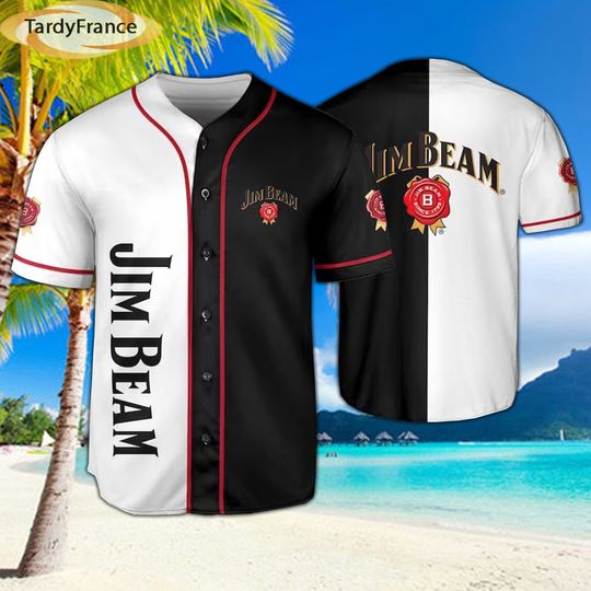 Discover Jim Beam Jersey Shirt, Jim Beam Shirt, Jim Beam Baseball Jersey, Jim Beam Baseball