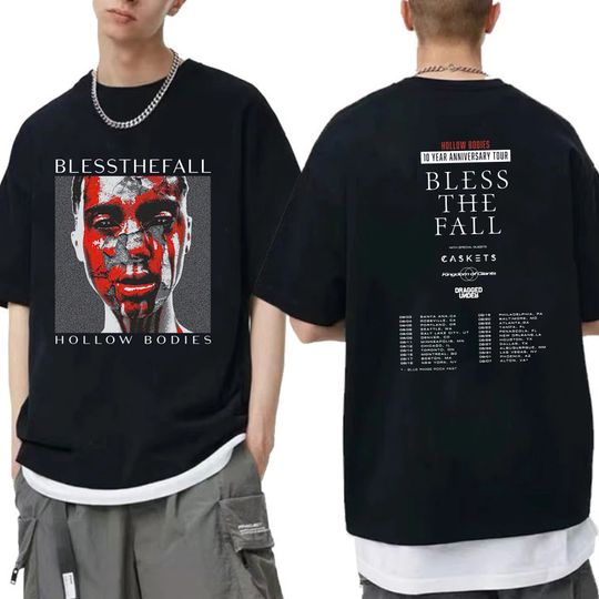 Discover Blessthefall Hollow Bodies Tenth Anniversary Tour 2023 Shirt