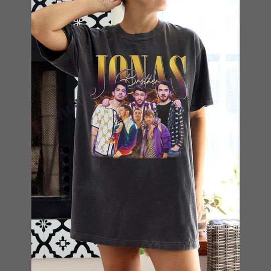 Discover Jonas Brothers Vintage Shirt, Jonas Brothers Tour Tee Concert 2023