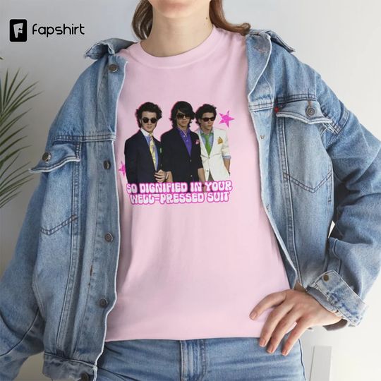 Discover Jonas Brothers Ironic So Dignified In Your Well Pressed Suit Shirt