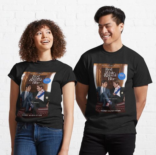 Discover red white and royal blue Classic T-Shirt