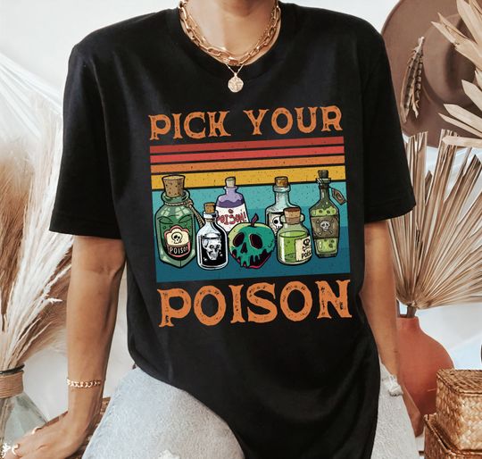 Discover Pick your Poison Shirt, Halloween Shirt