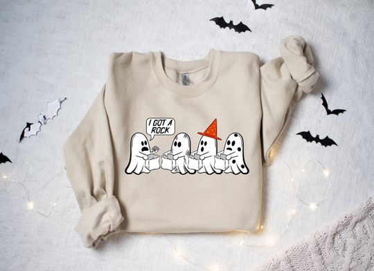 Discover I Got A Rock Halloween Sweatshirt