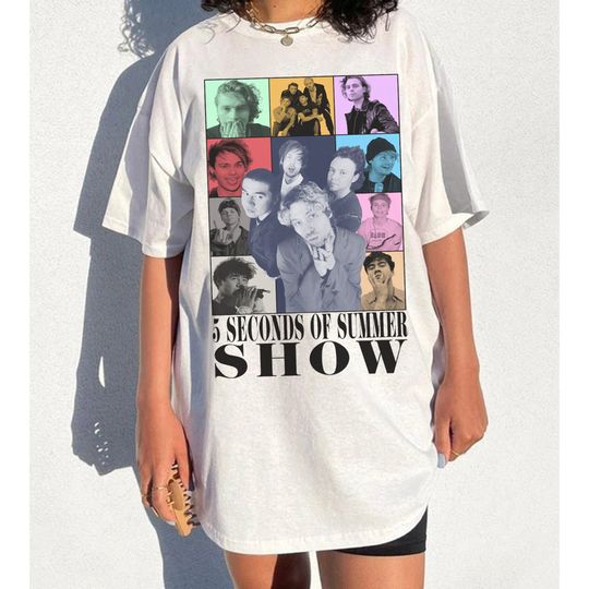 Discover 5Sos Eras Inspired World Tour 2023 5 Seconds of Summer Show Shirt